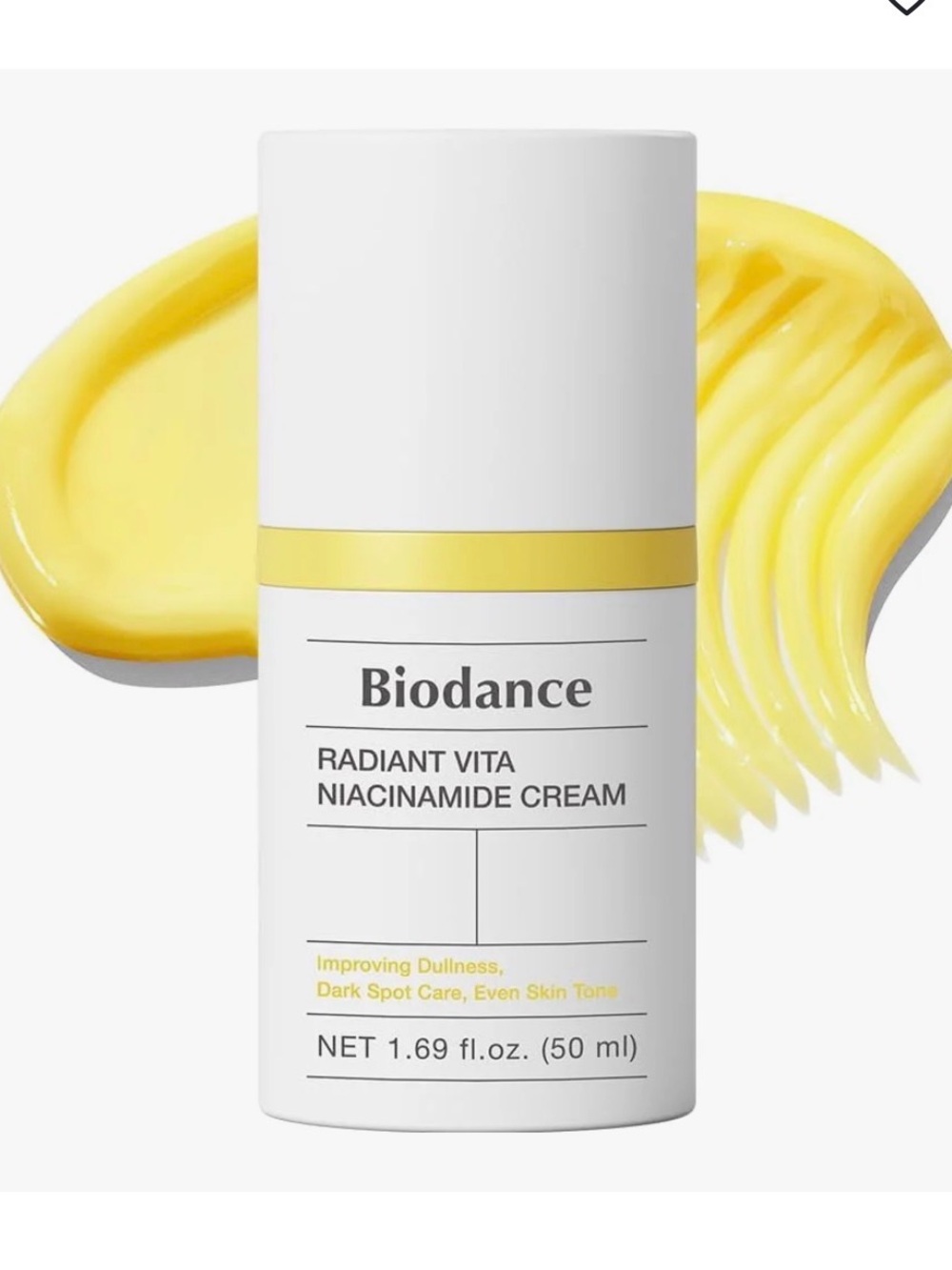 Biodance Radiant Vita Niacinamide Moisturizer - Yellow